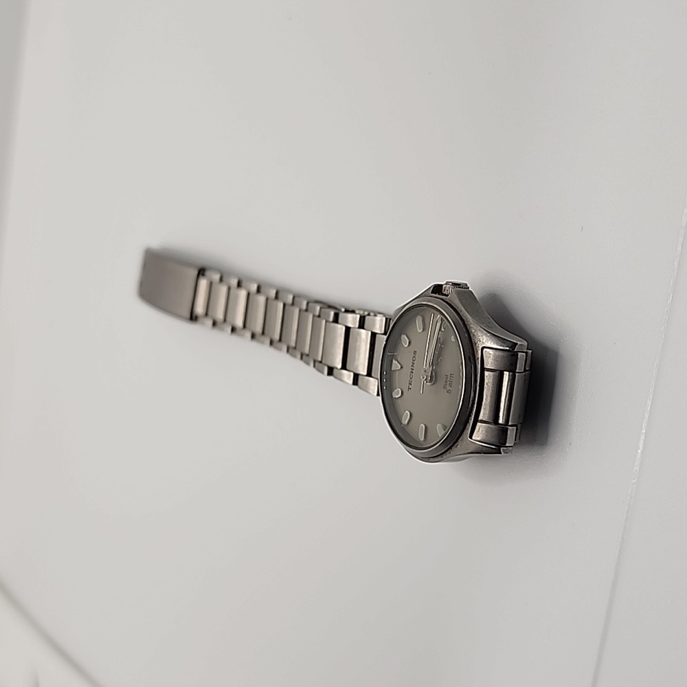 Technos Silver plated watch